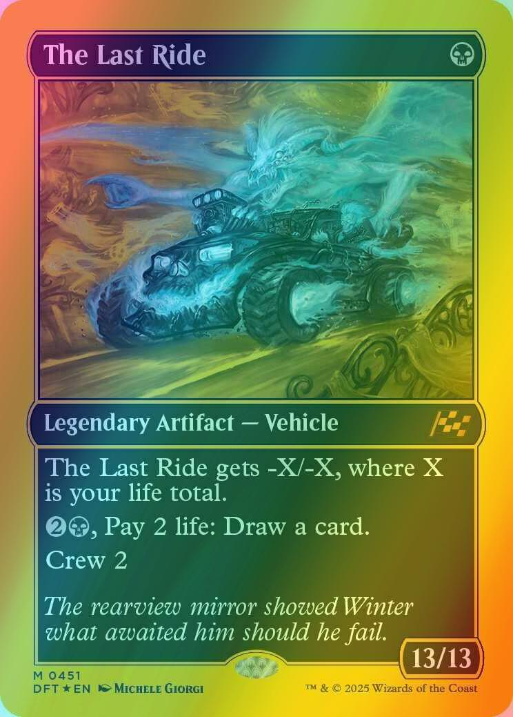 The Last Ride [451] [Aetherdrift] [First-place Foil]