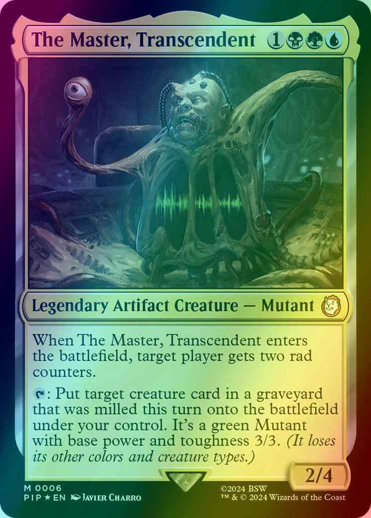 The Master, Transcendent [6] [Fallout] [Foil]