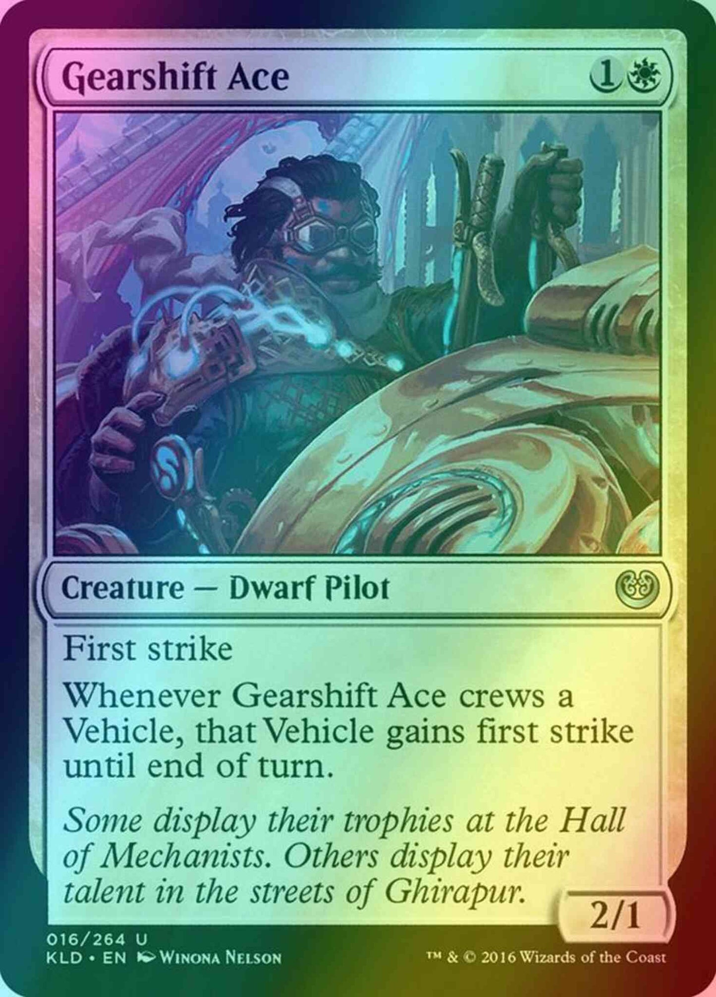 Gearshift Ace [16] [Kaladesh] [Foil]