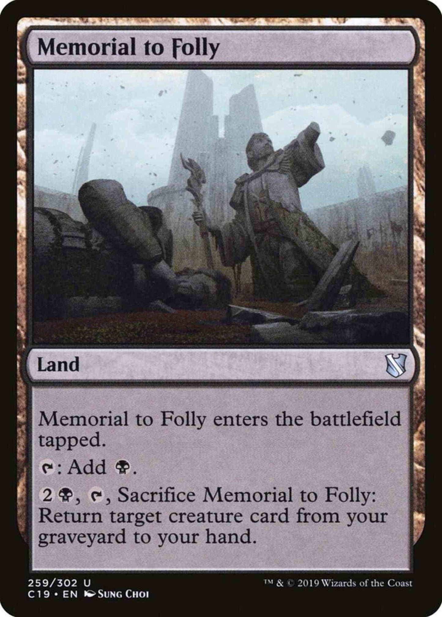 Memorial to Folly [259] [Commander 2019] [Non-Foil]