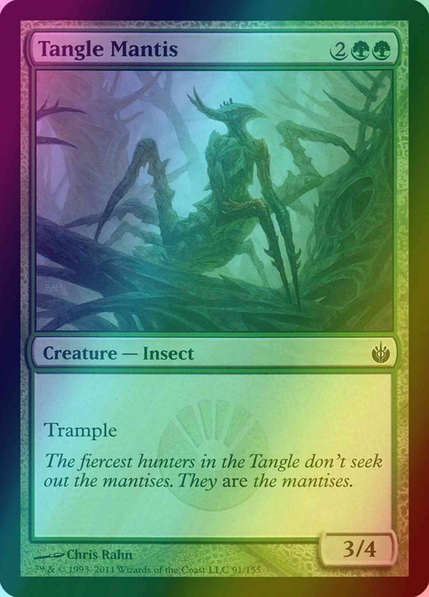 Tangle Mantis [91] [Mirrodin Besieged] [Foil]