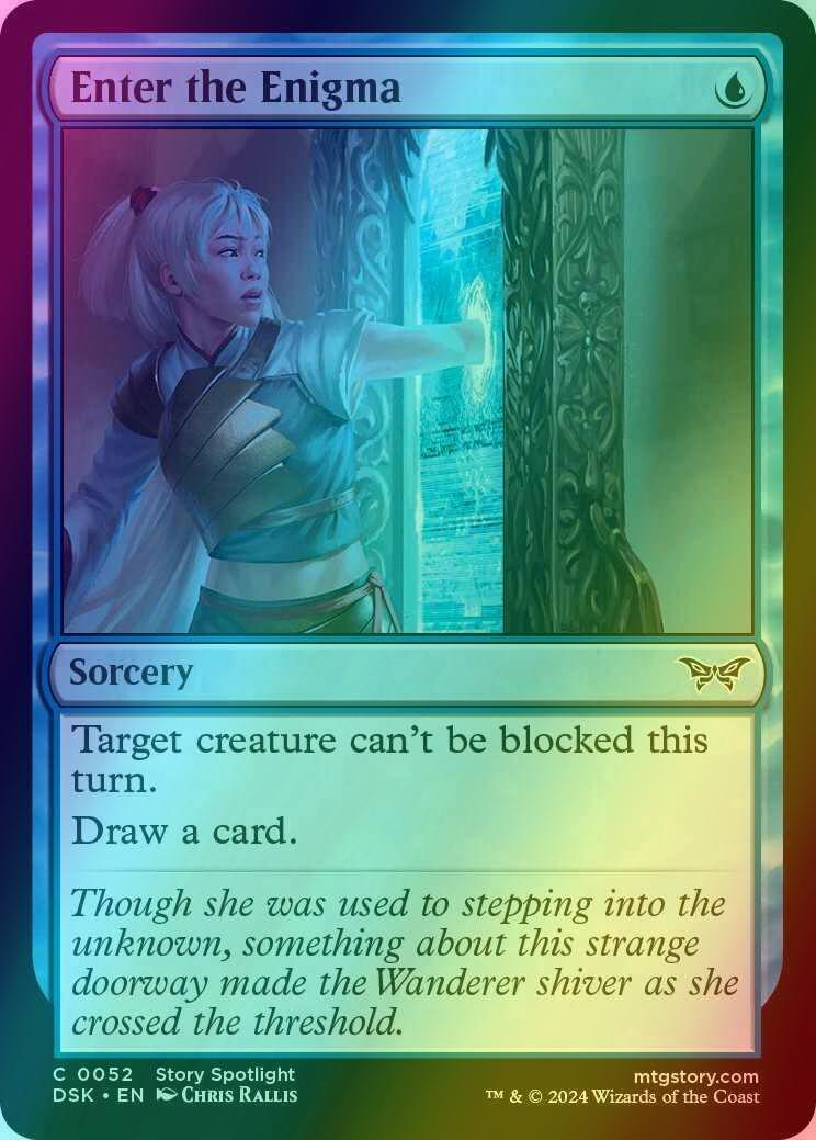 Enter the Enigma [52] [Duskmourn: House of Horror] [Foil]