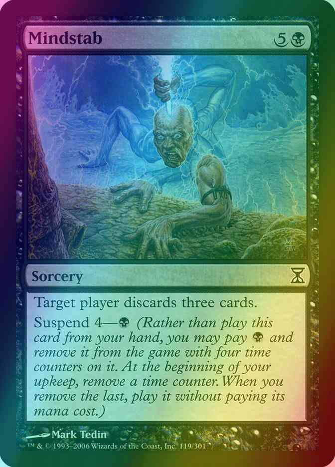 Mindstab [119] [Time Spiral] [Foil]
