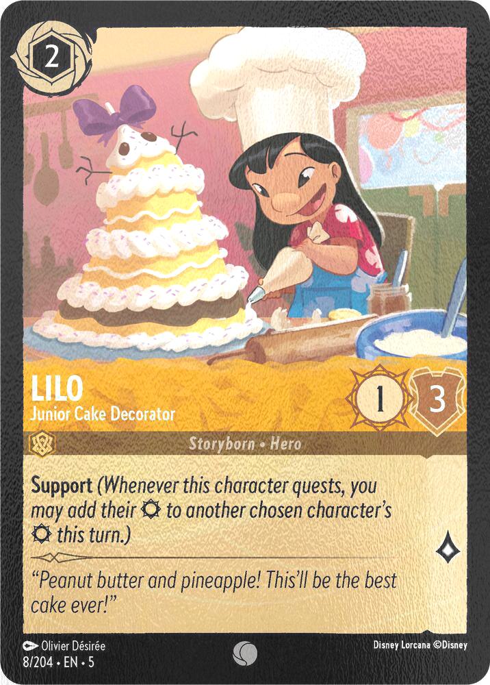Lilo - Junior Cake Decorator - 8/204 [Shimmering Skies] [Cold Foil]