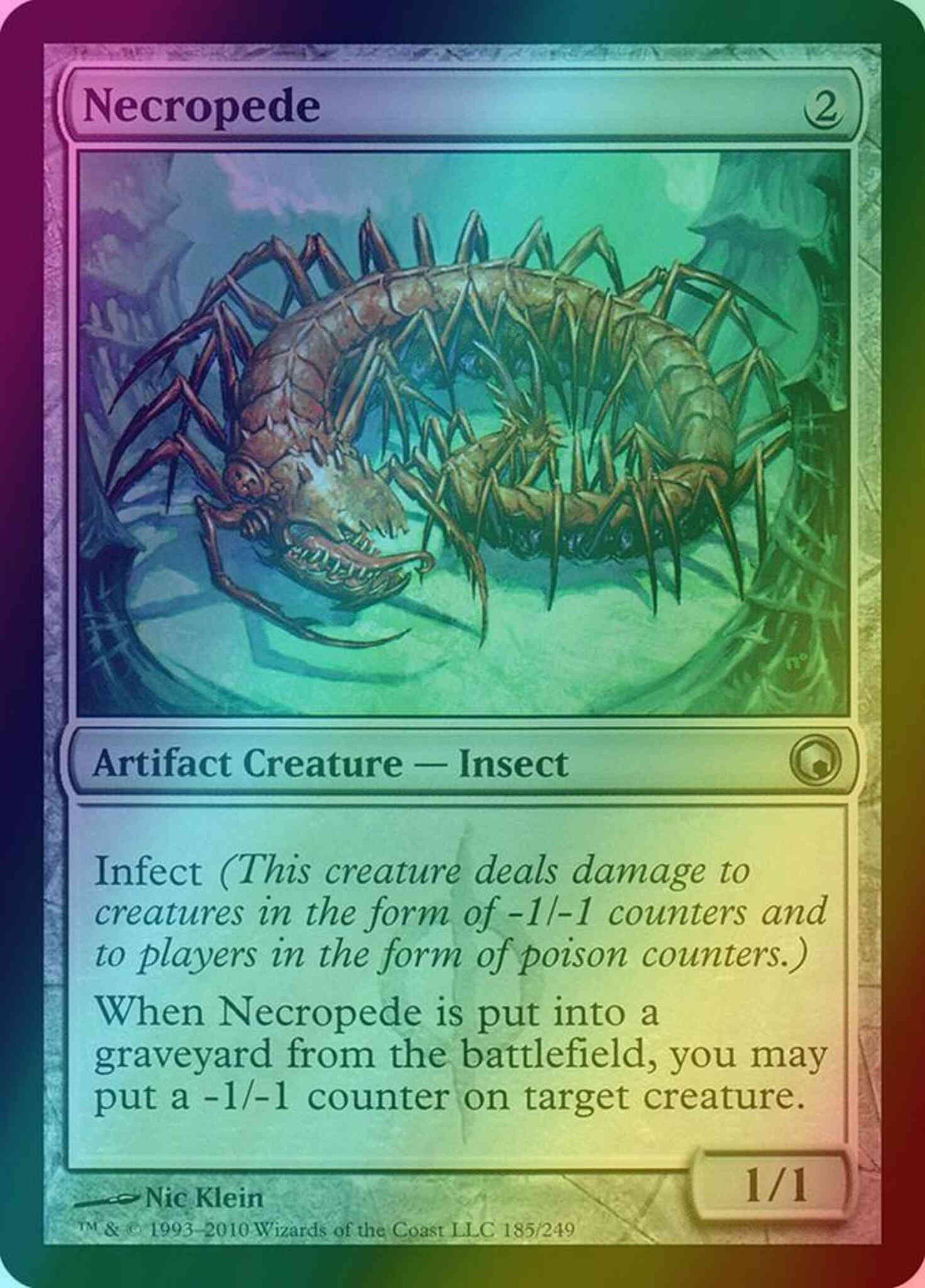 Necropede [185] [Scars Of Mirrodin] [Foil]