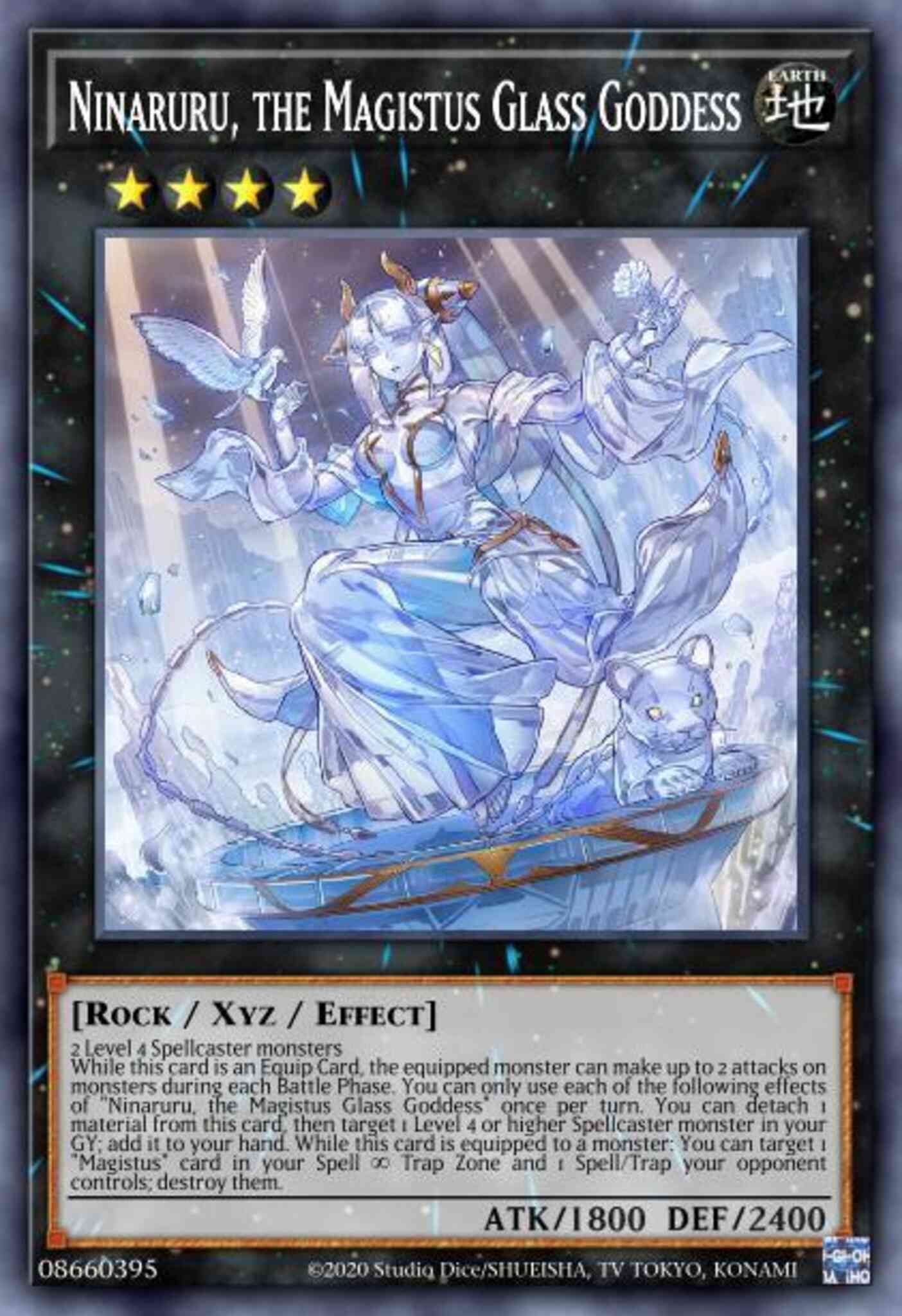 Ninaruru, the Magistus Glass Goddess - GEIM-EN007 - Collector's Rare - 1st Edition