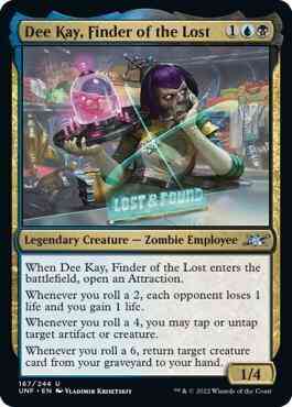 Dee Kay, Finder of the Lost [167] [Unfinity] [Non-Foil]