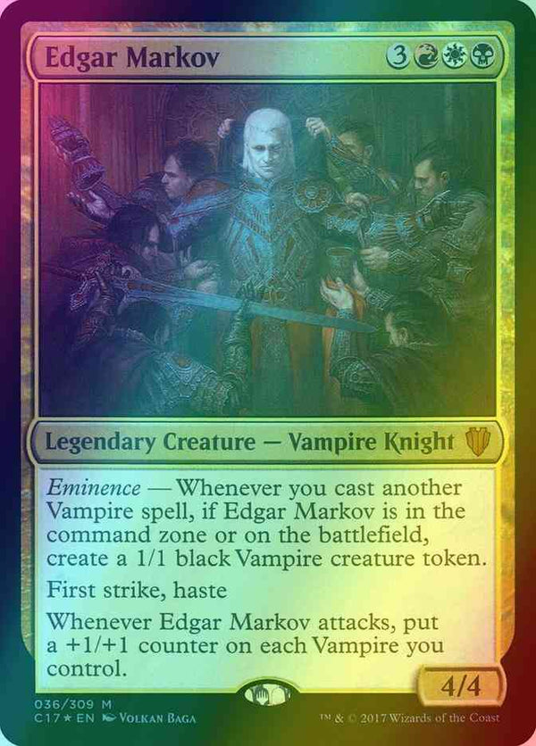 Edgar Markov [36] [Commander 2017] [Foil]