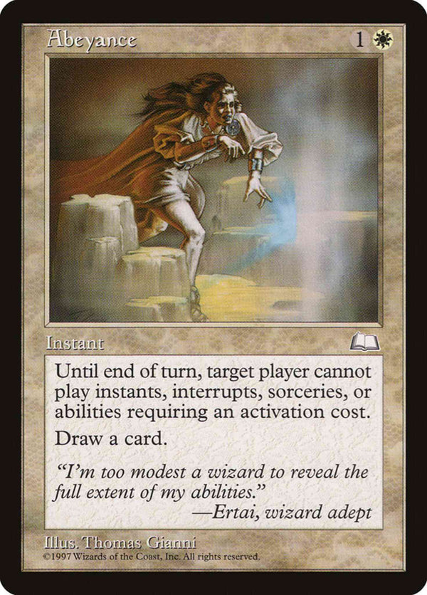 Abeyance [1] [Weatherlight] [Non-Foil]