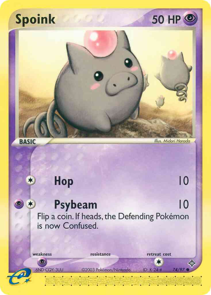 Spoink - 74/97 - Common [ex3-74] [Non-Holo]