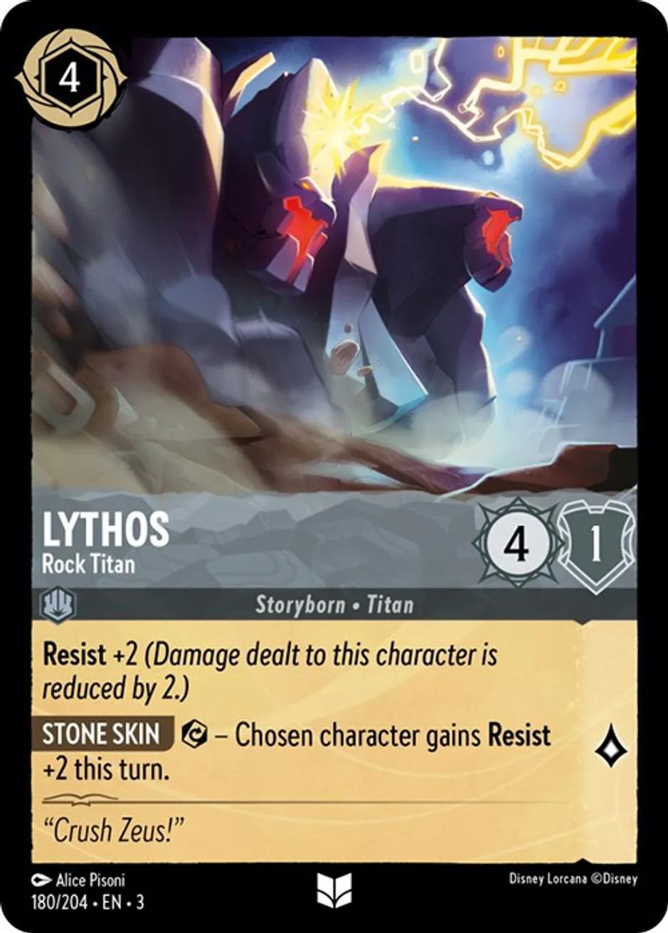 Lythos - Rock Titan - 180/204 [Into the Inklands] [Non-Foil]