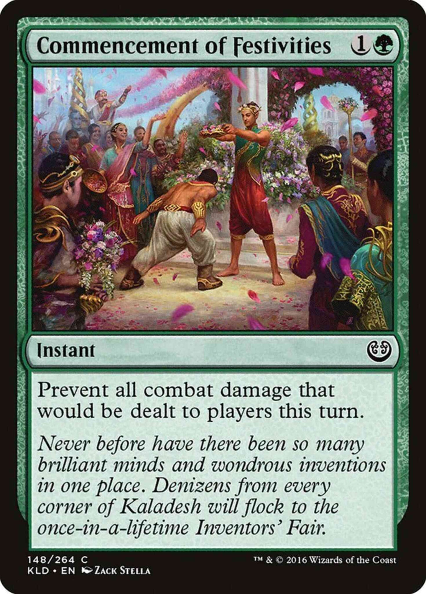 Commencement of Festivities [148] [Kaladesh] [Non-Foil]