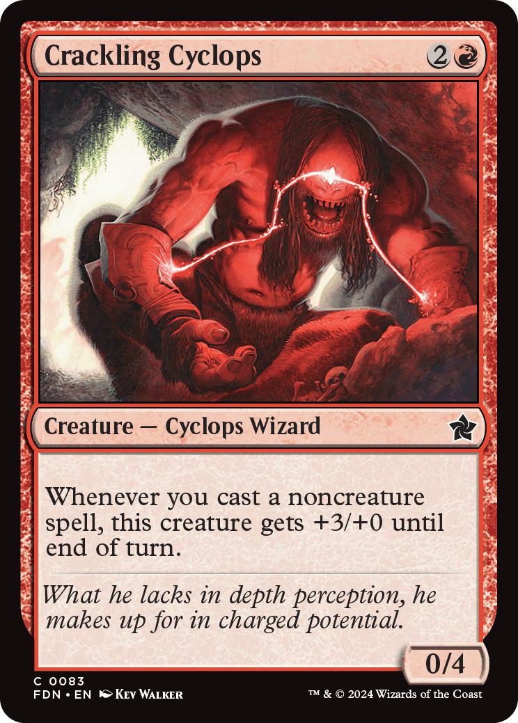 Crackling Cyclops [83] [Foundations] [Non-Foil]