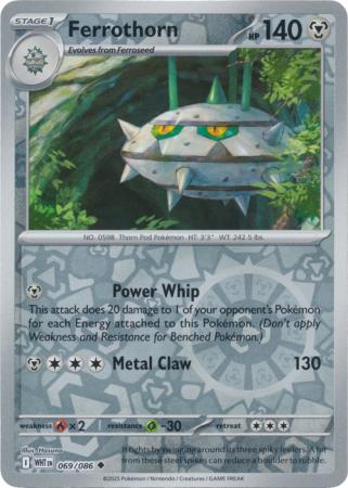 Ferrothorn - 069/086 - Uncommon [sv105w-069] [Reverse Holo]