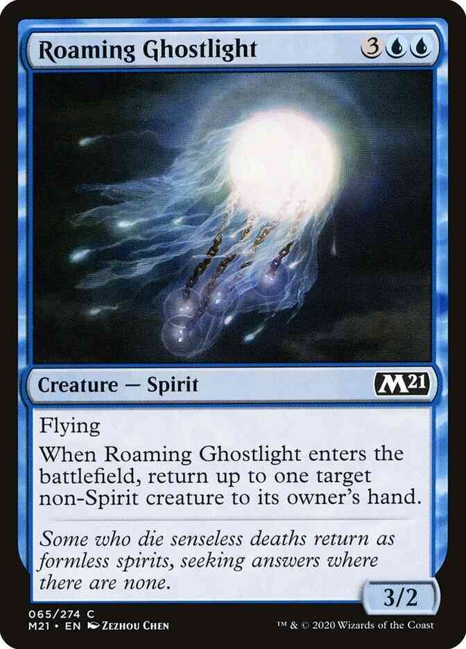 Roaming Ghostlight [65] [Core Set 2021] [Non-Foil]
