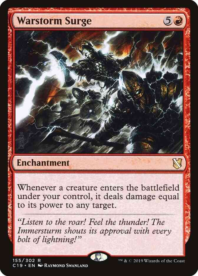 Warstorm Surge [155] [Commander 2019] [Non-Foil]