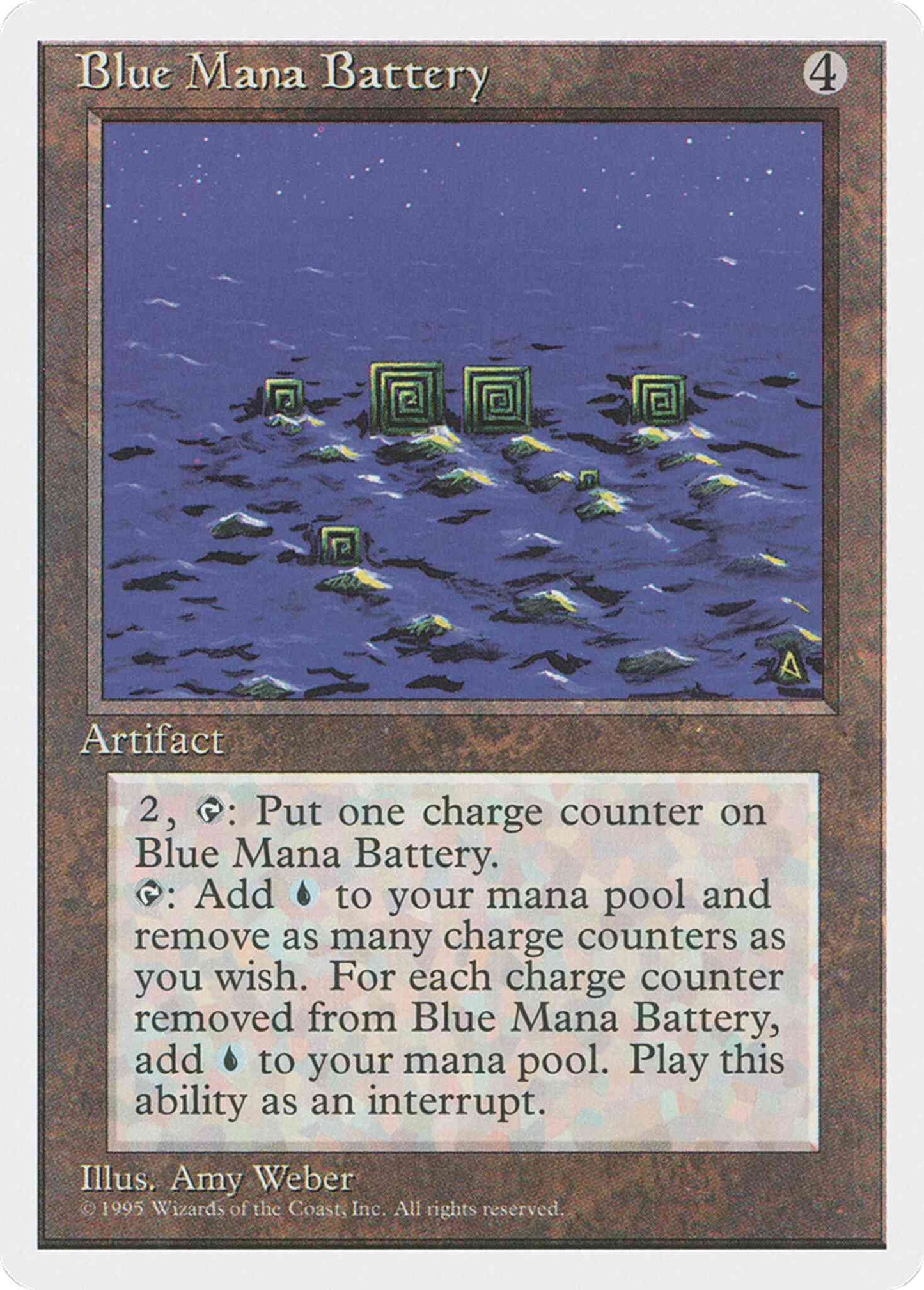 Blue Mana Battery [300] [Fourth Edition] [Non-Foil]