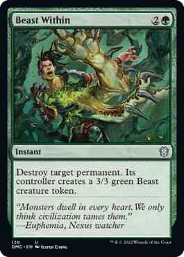 Beast Within [129] [Dominaria United: Commander] [Non-Foil]