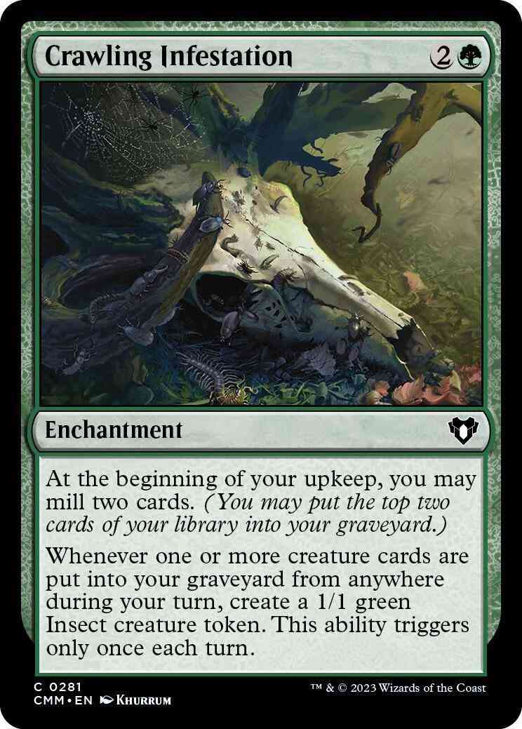 Crawling Infestation [281] [Commander Masters] [Non-Foil]