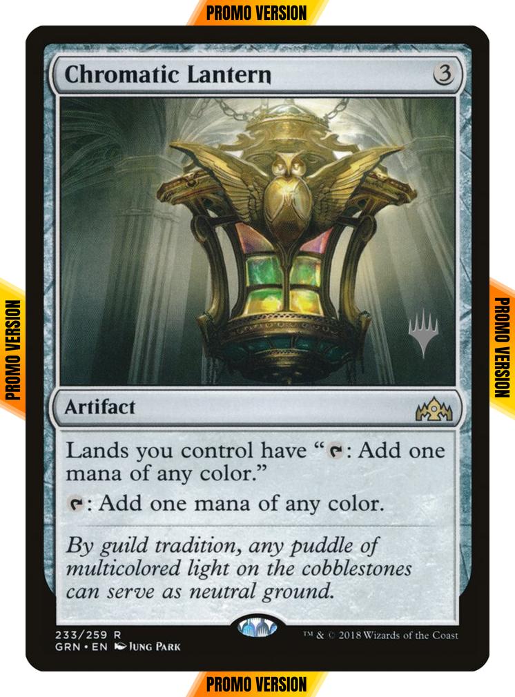 Chromatic Lantern [233p] [Promo Pack] [Guilds of Ravnica Promos] [Non-Foil]