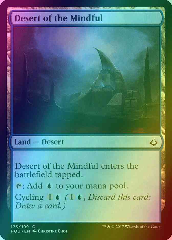 Desert of the Mindful [173] [Hour of Devastation] [Foil]