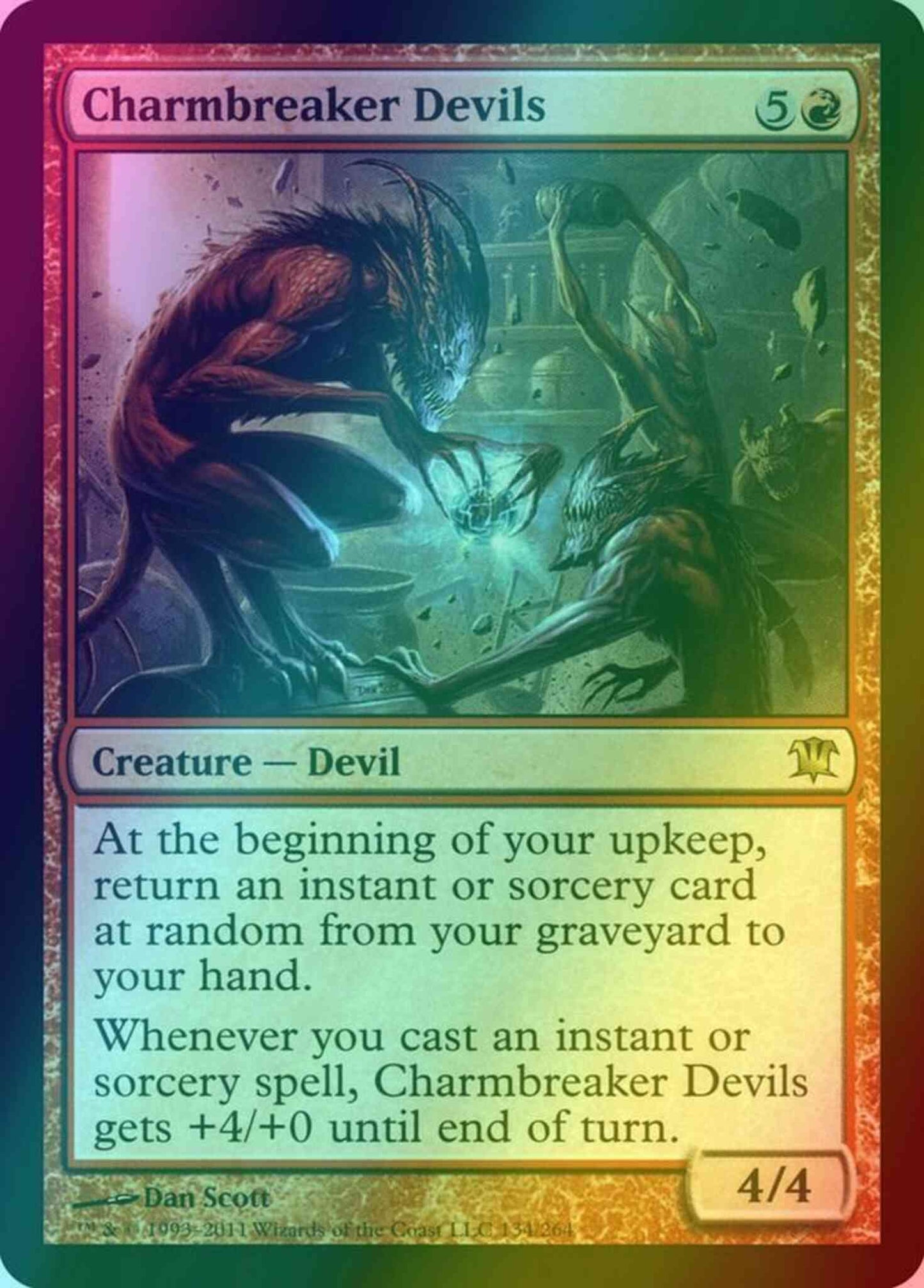 Charmbreaker Devils [134] [Innistrad] [Foil]