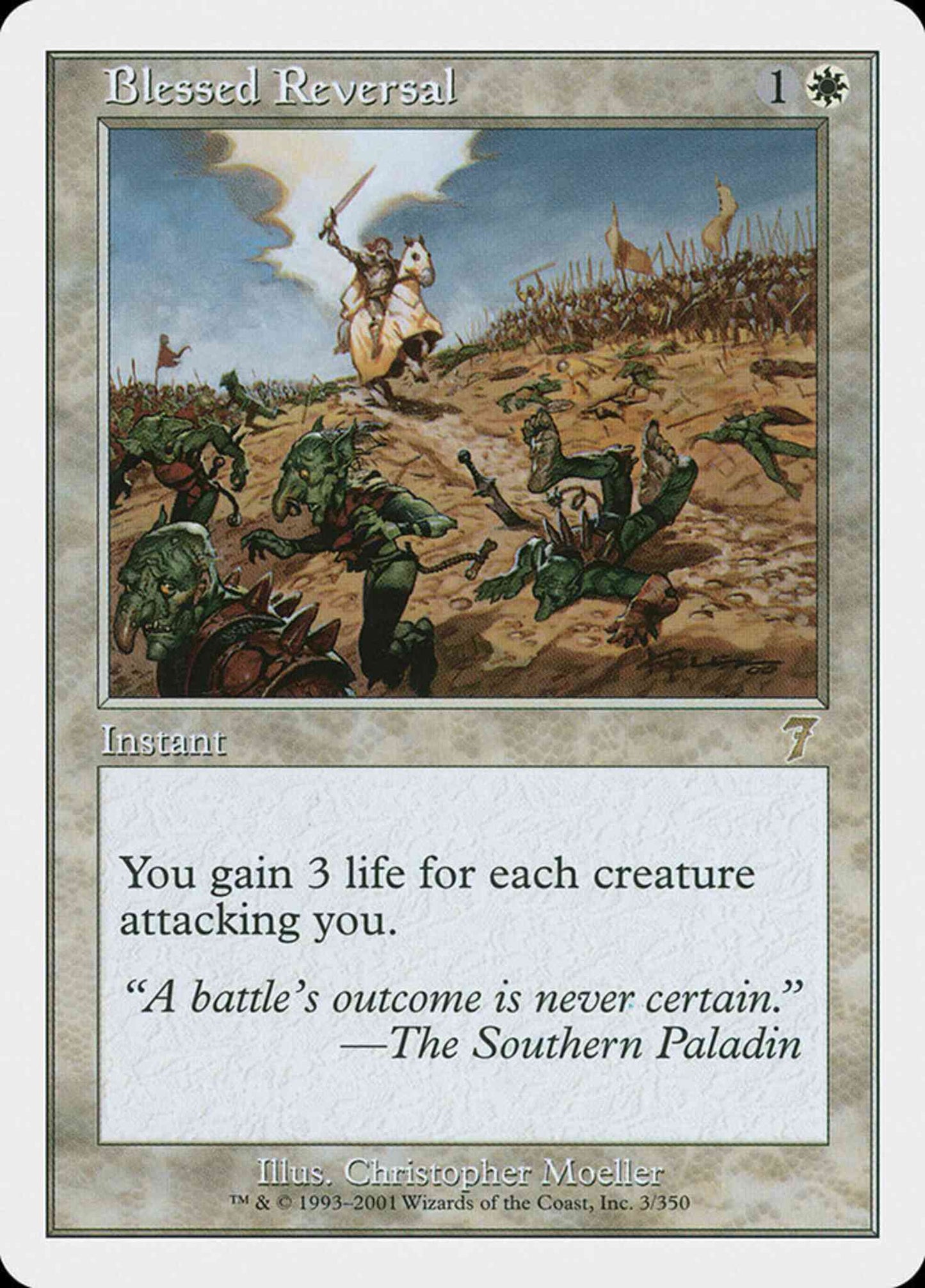 Blessed Reversal [3] [Seventh Edition] [Non-Foil]