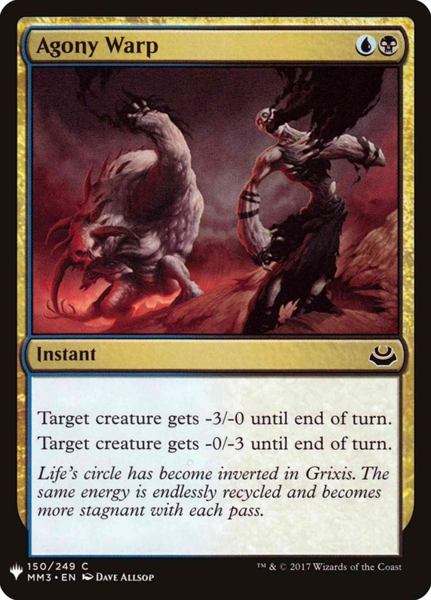 Agony Warp [MM3-150] [The List] [Non-Foil]