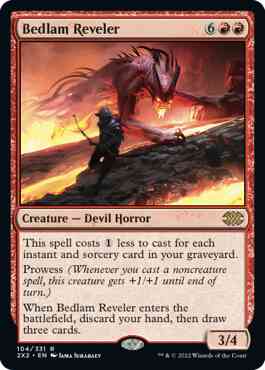 Bedlam Reveler [104] [Double Masters 2022] [Non-Foil]