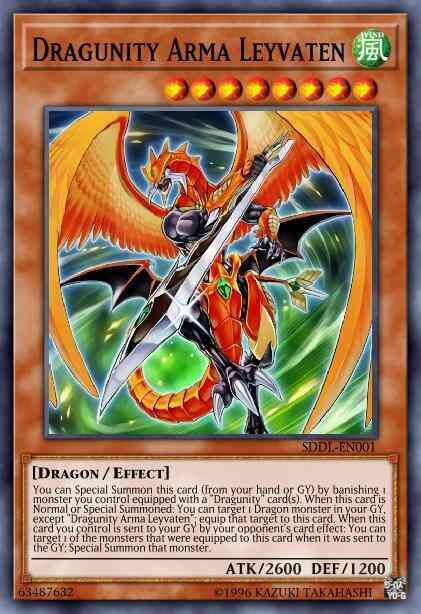Dragunity Arma Leyvaten - SDDL-EN001 - Ultra Rare - Unlimited