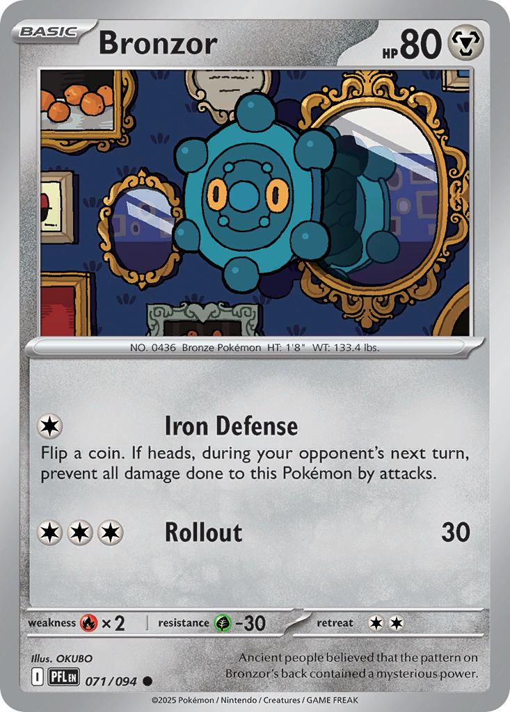 Bronzor - 071/094 - Common [me02-071] [Non-Holo]