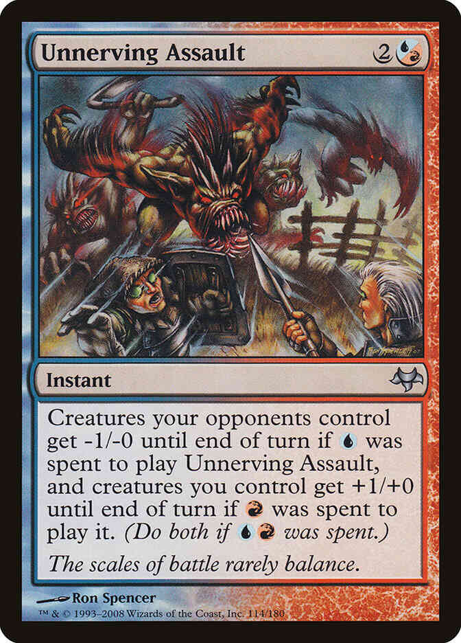Unnerving Assault [114] [Eventide] [Non-Foil]