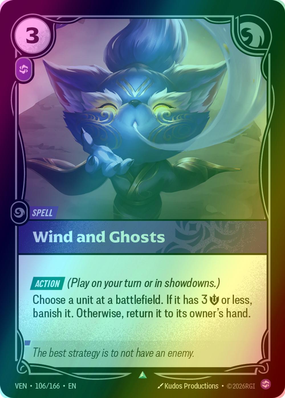 Wind and Ghosts - 106/166 [Vendetta] [Foil]