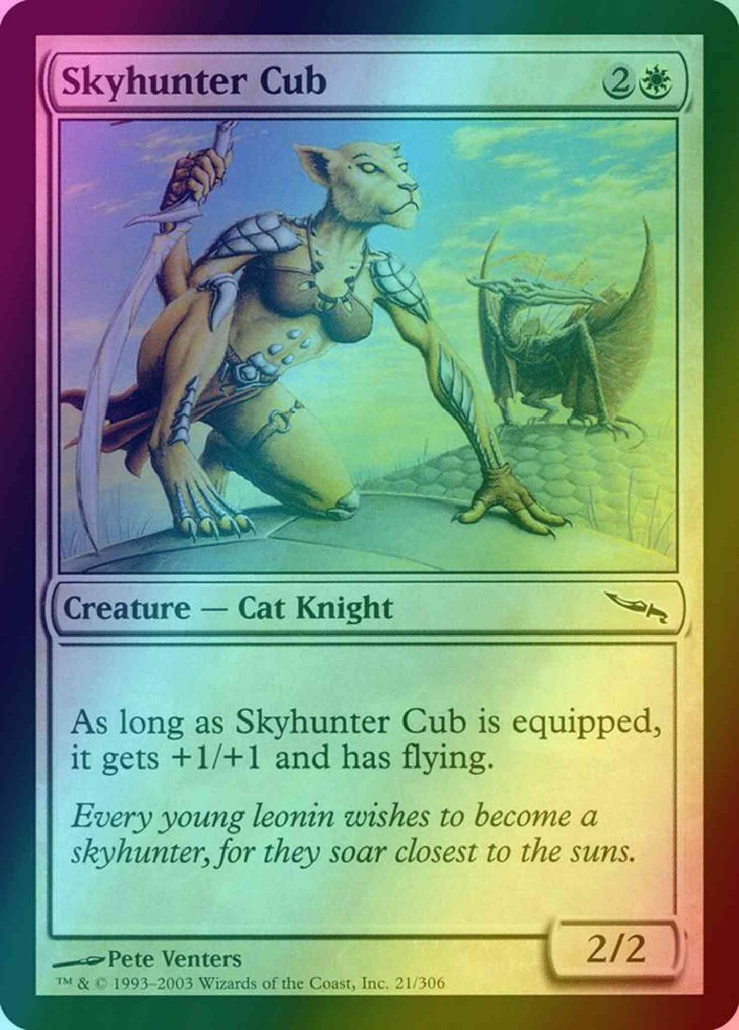 Skyhunter Cub [21] [Mirrodin] [Foil]