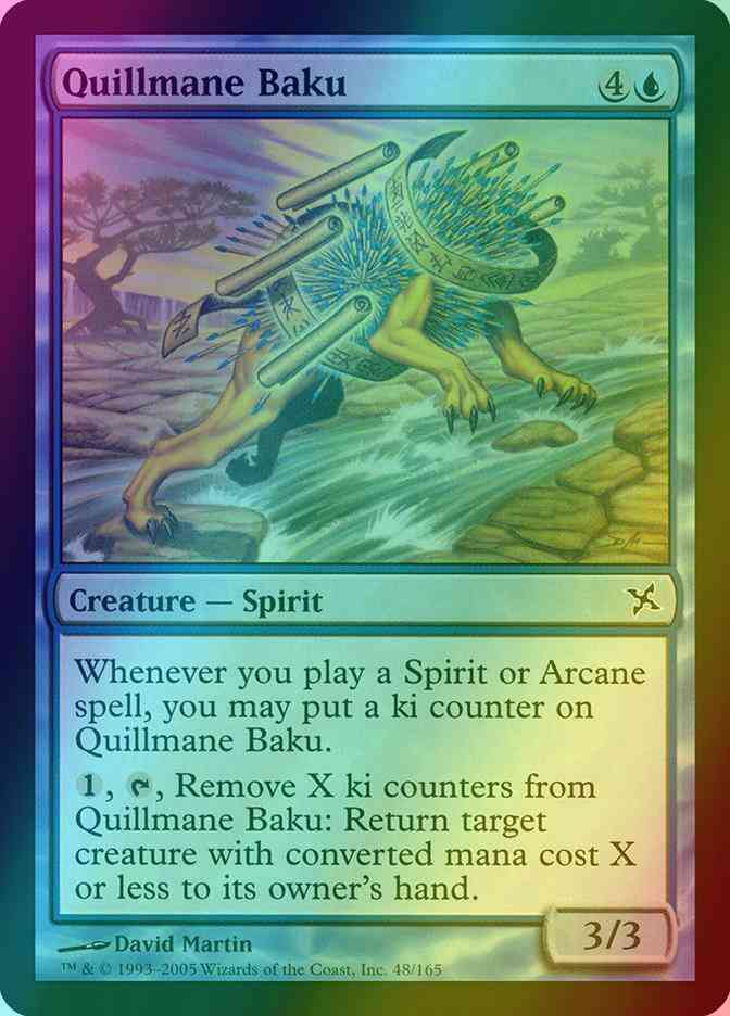 Quillmane Baku [48] [Betrayers of Kamigawa] [Foil]