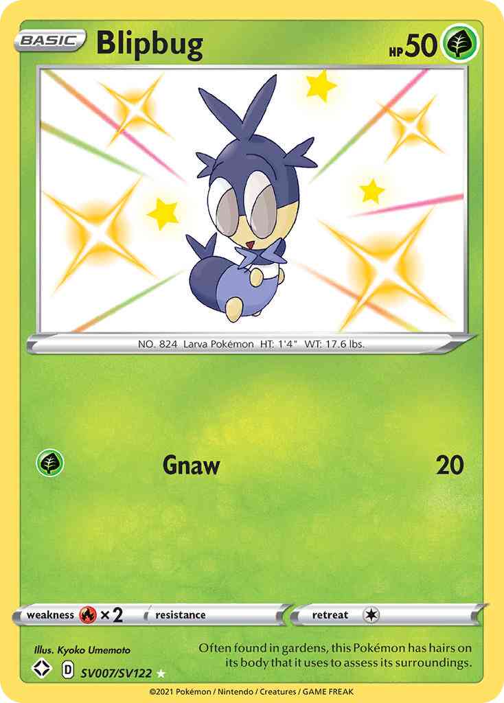 Blipbug - SV007/SV122 - Rare Shiny [swsh45sv-SV007] [Holo]