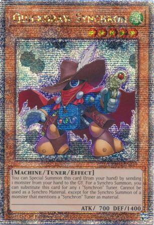 Quickdraw Synchron - RA03-EN228 - Quarter Century Secret Rare - 1st Edition