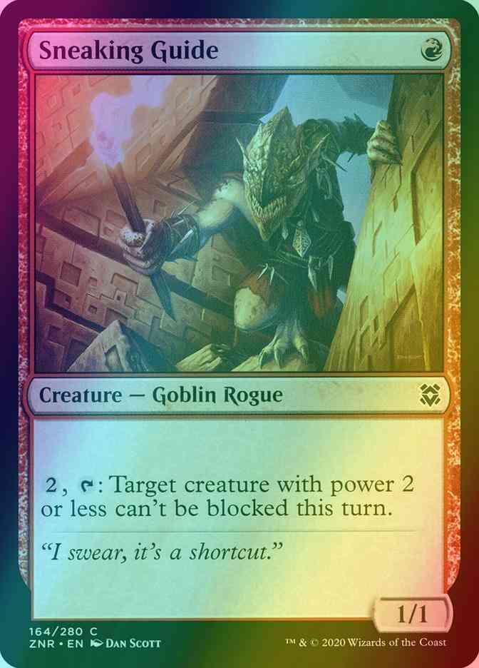 Sneaking Guide [164] [Zendikar Rising] [Foil]