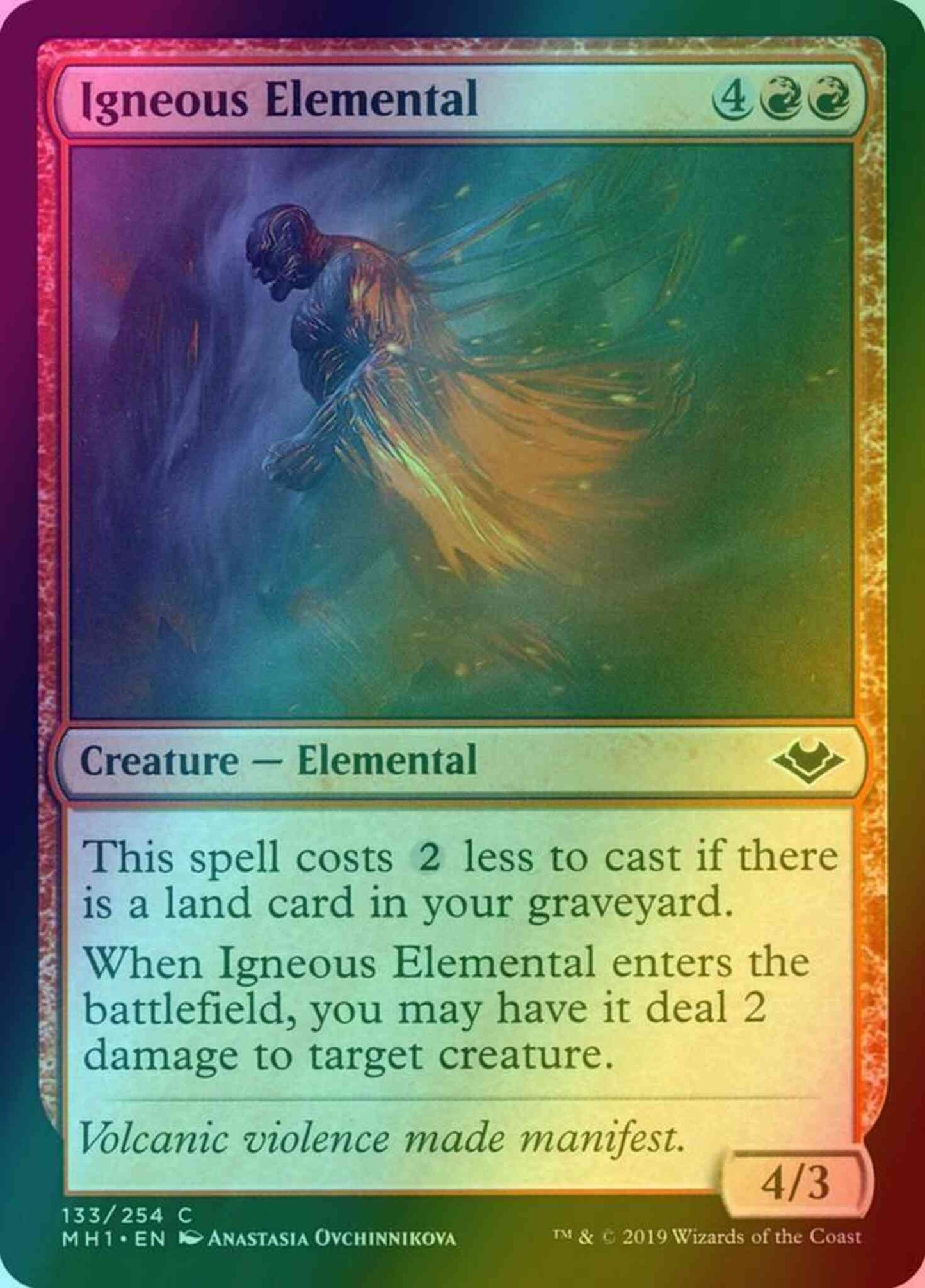 Igneous Elemental [133] [Modern Horizons] [Foil]
