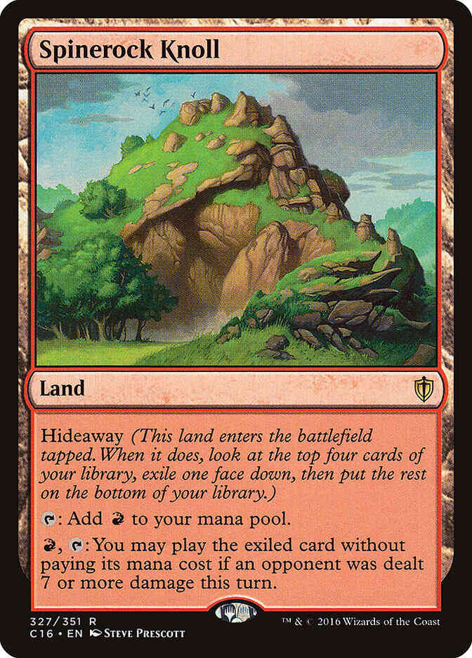 Spinerock Knoll [327] [Commander 2016] [Non-Foil]