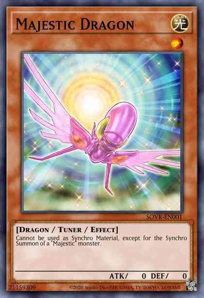 Majestic Dragon - DP09-EN008 - Common - 1st Edition