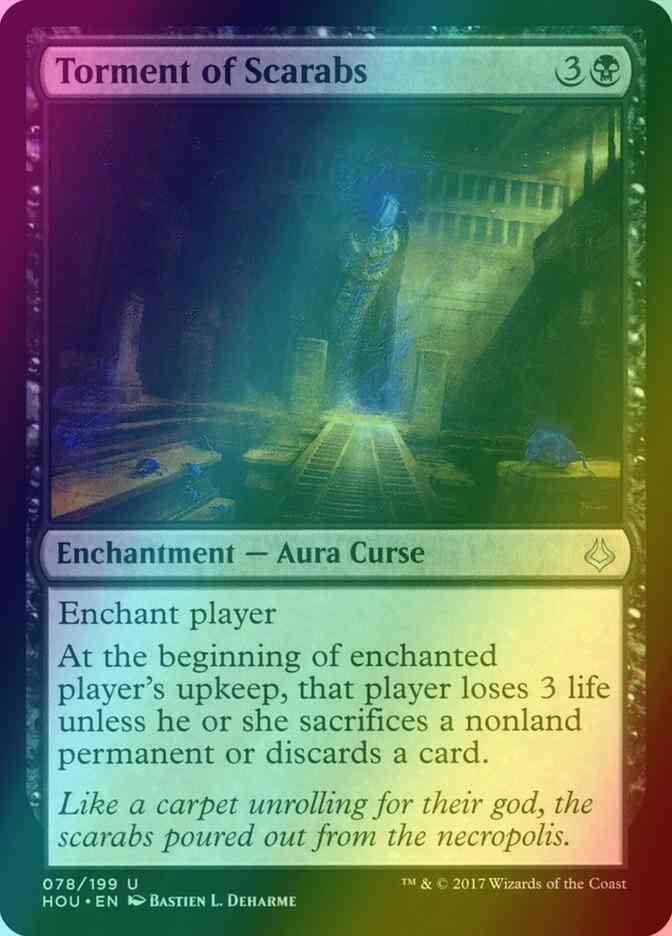 Torment of Scarabs [78] [Hour of Devastation] [Foil]