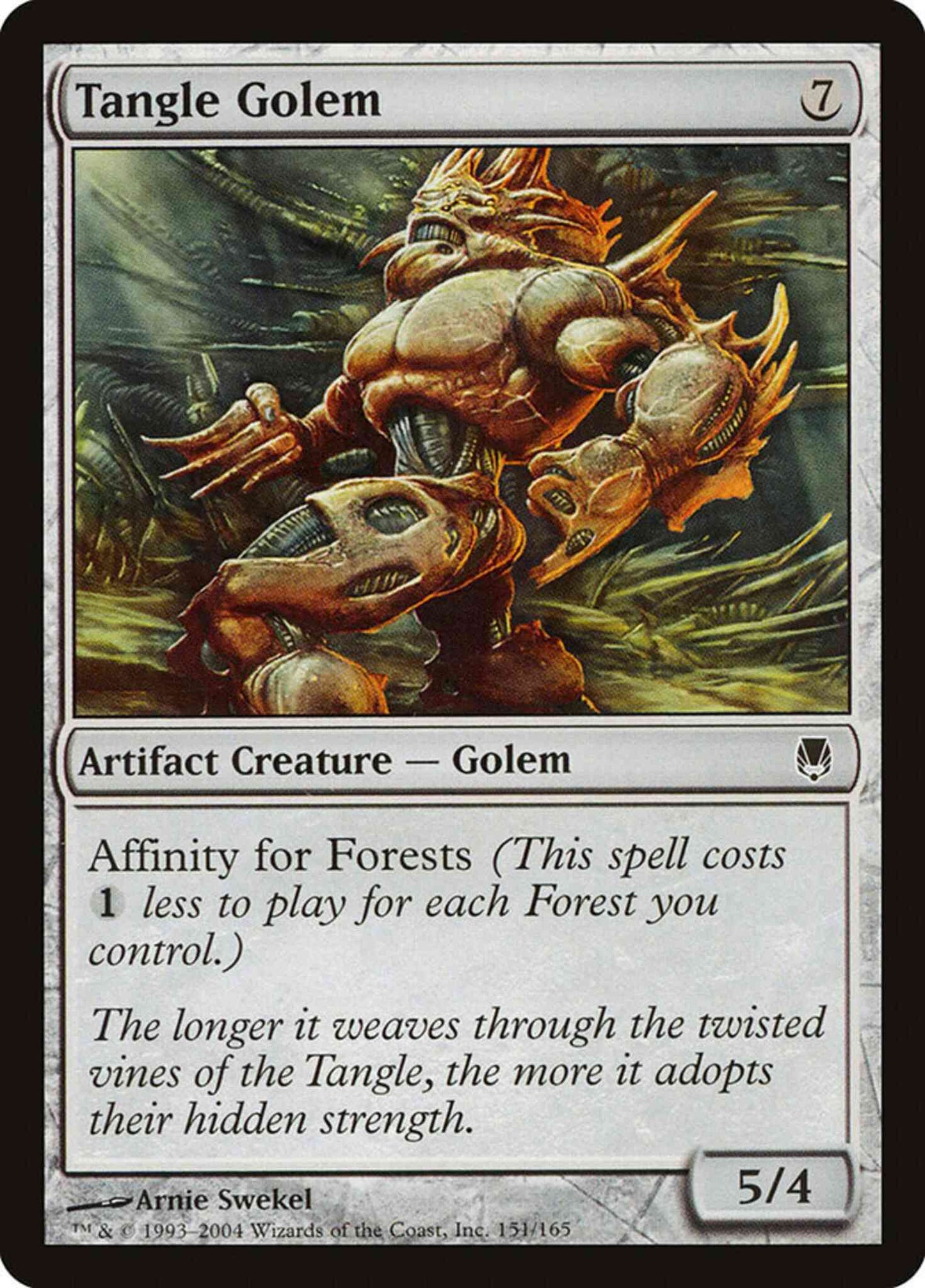Tangle Golem [151] [Darksteel] [Non-Foil]
