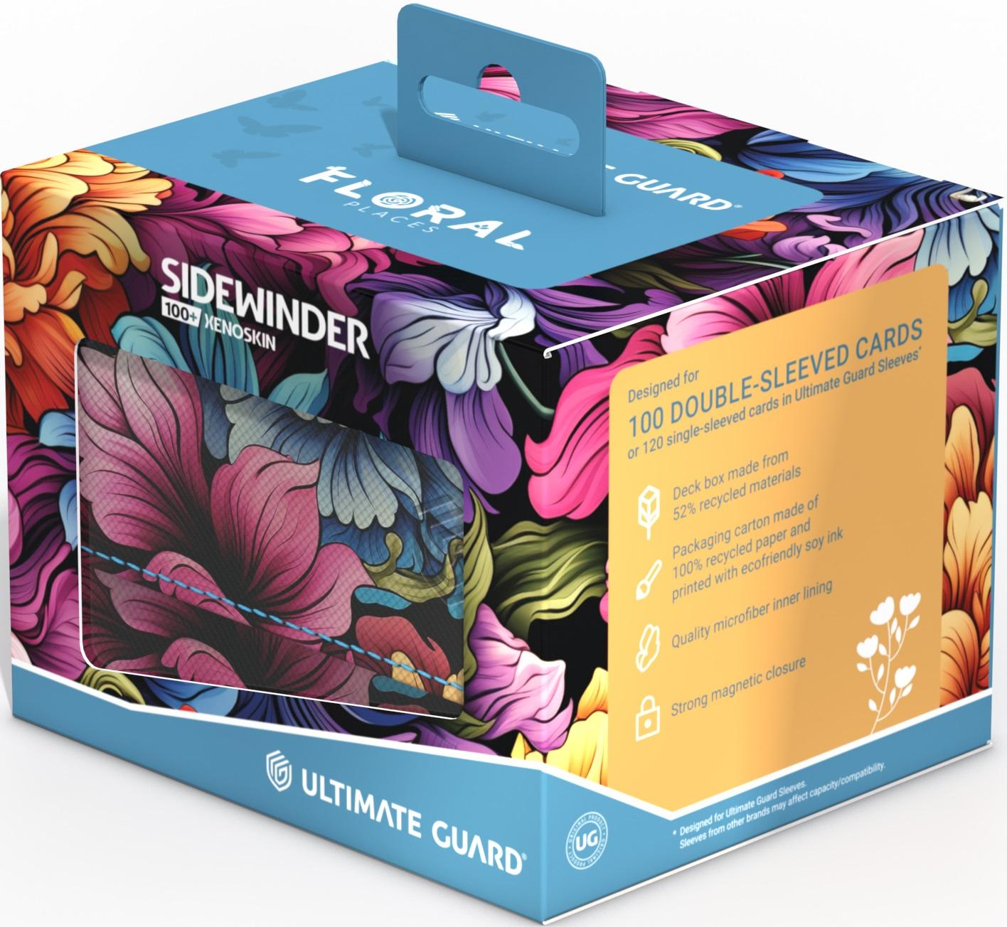 Ultimate Guard Sidewinder XenoSkin Floral Deck Case - 100+ - Springbloom Meadow