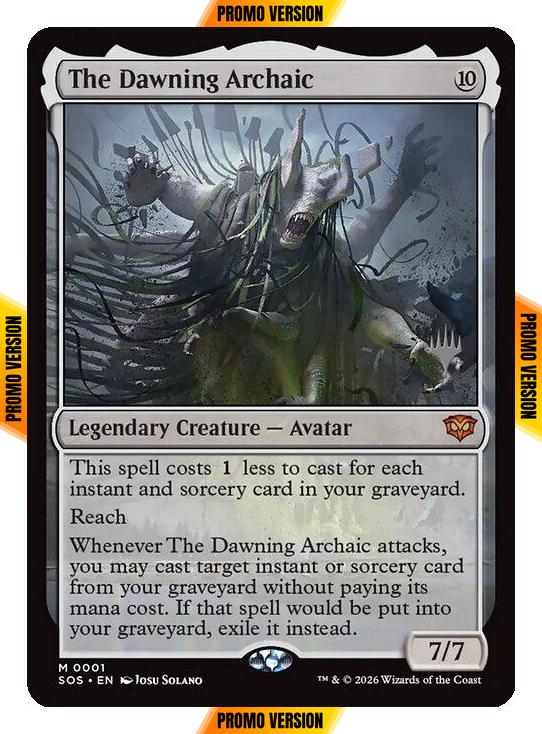 The Dawning Archaic [1p] [Promo Pack] [Secrets of Strixhaven Promos] [Non-Foil]