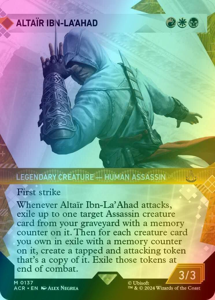 Altaïr Ibn-La'Ahad [137] [Memory Corridor Showcase] [Assassin's Creed] [Foil]