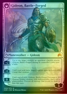 Kytheon, Hero of Akros // Gideon, Battle-Forged [23] [Magic Origins] [Foil]