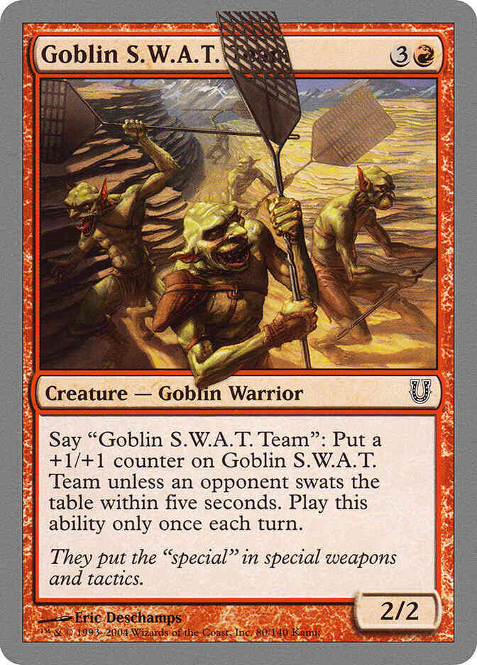 Goblin S.W.A.T. Team [80] [Unhinged] [Non-Foil]