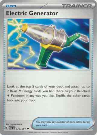 Electric Generator - 079/091 - Uncommon [sv045-079] [Non-Holo]