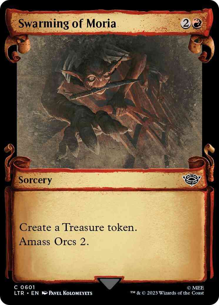 Swarming of Moria [601] [Scrolls Showcase] [The Lord of the Rings: Tales of Middle-earth] [Non-Foil]